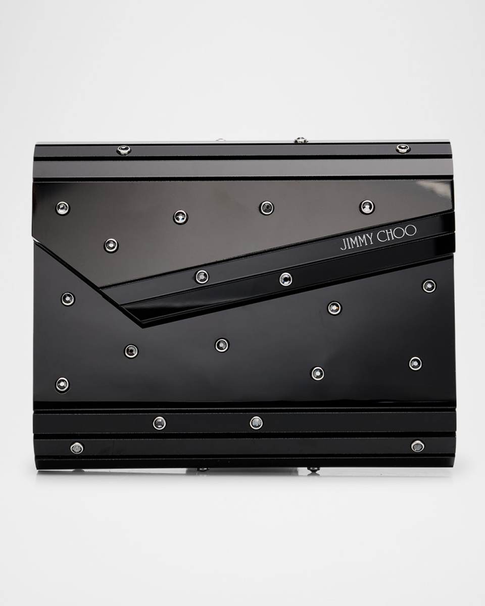 Candy Embellished Acrylic Clutch Bag